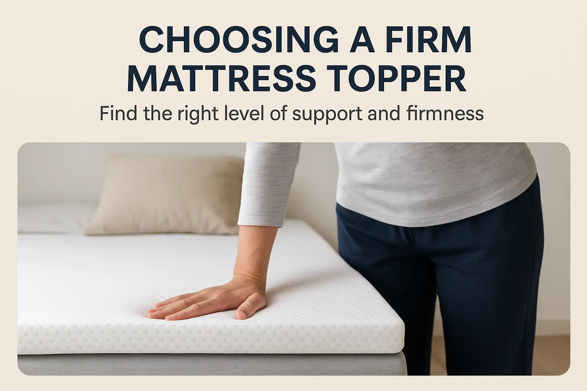 Firm Mattress Topper: How to Choose the Perfect Firmness for Sleep Brightr® Sleep