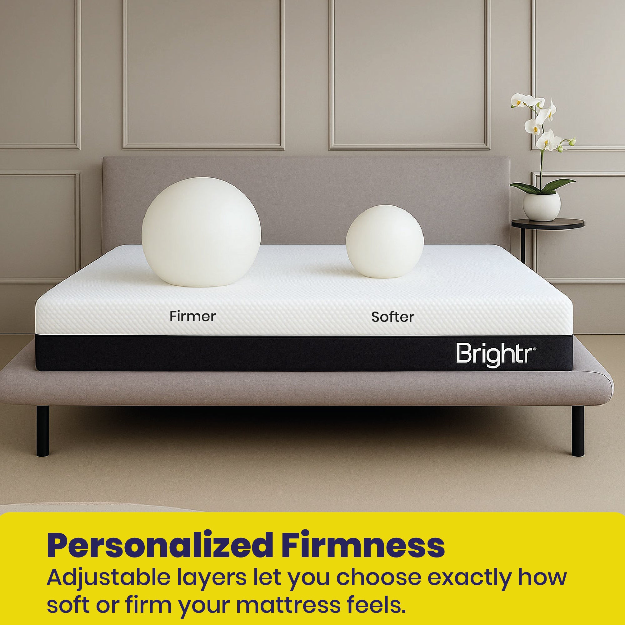 Brightr® SixSense Adjustable Mattress Brightr® Sleep