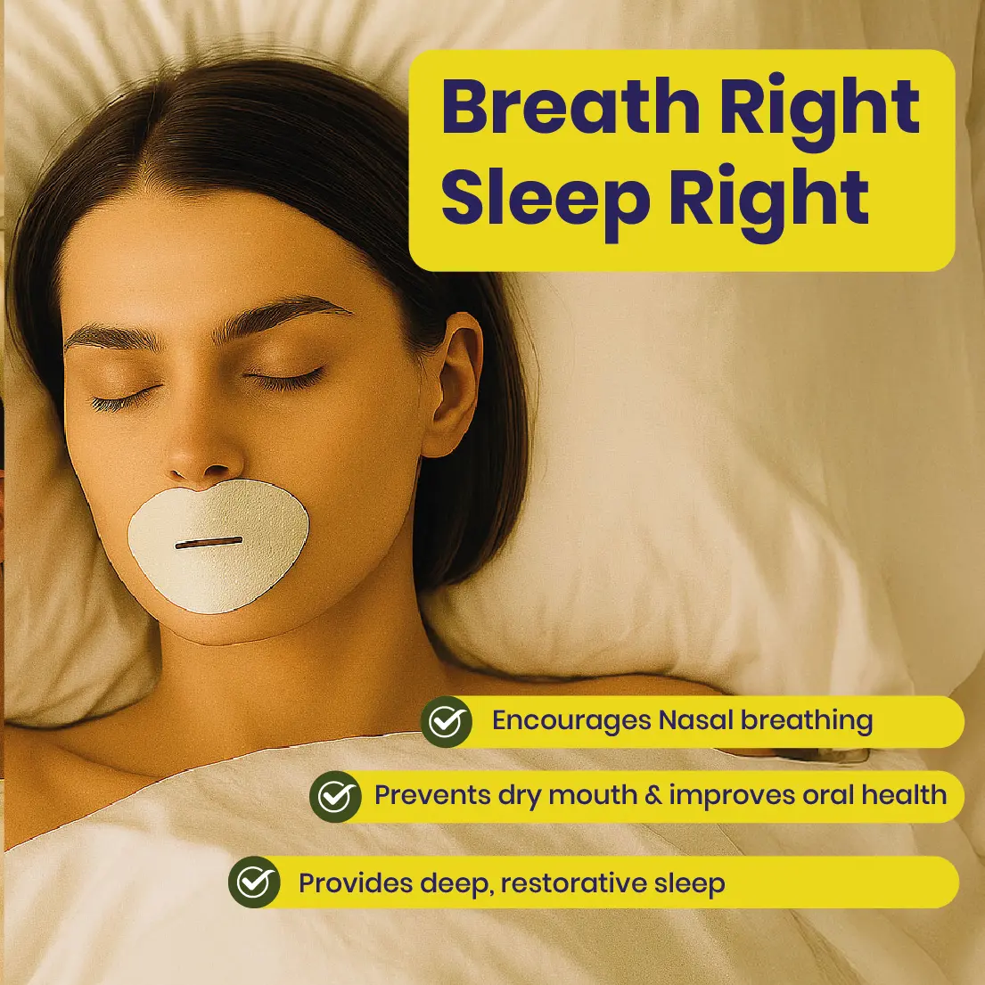 Brightr Mouth Tape for better Nasal Breathing Brightr® Sleep
