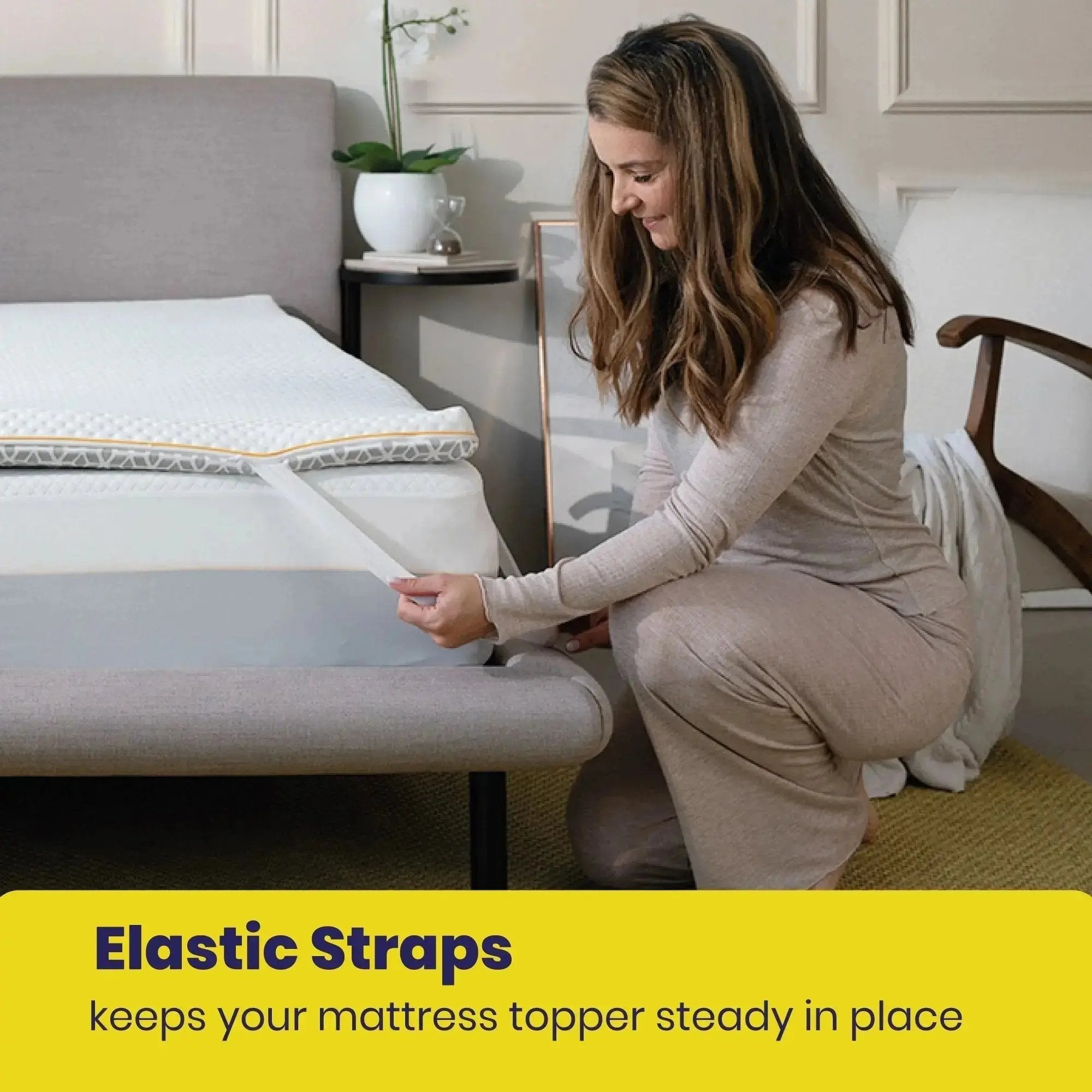 Brightr Aurora Best Memory Foam Mattress topper