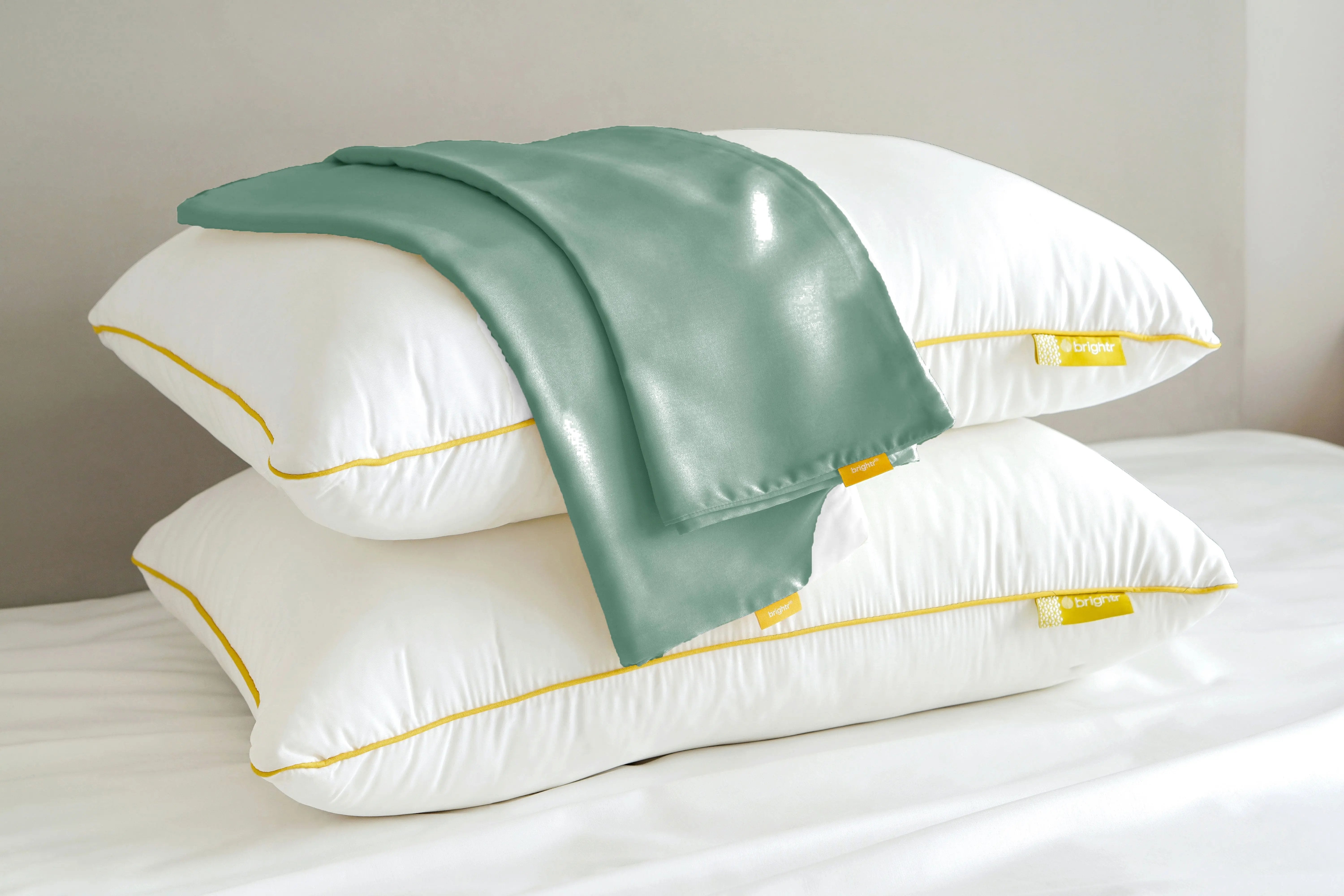 Brightr® Nox pillow & Copper pillowcase bundle Brightr® Sleep