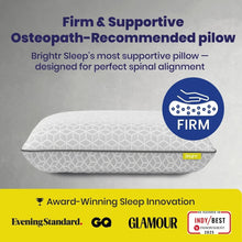 Load image into Gallery viewer, Brightr Eclipse Firm Hard Memory foam pillow for neck pains