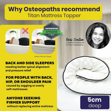 Load image into Gallery viewer, Brightr Firm Mattress Topper Titan 2 in 1