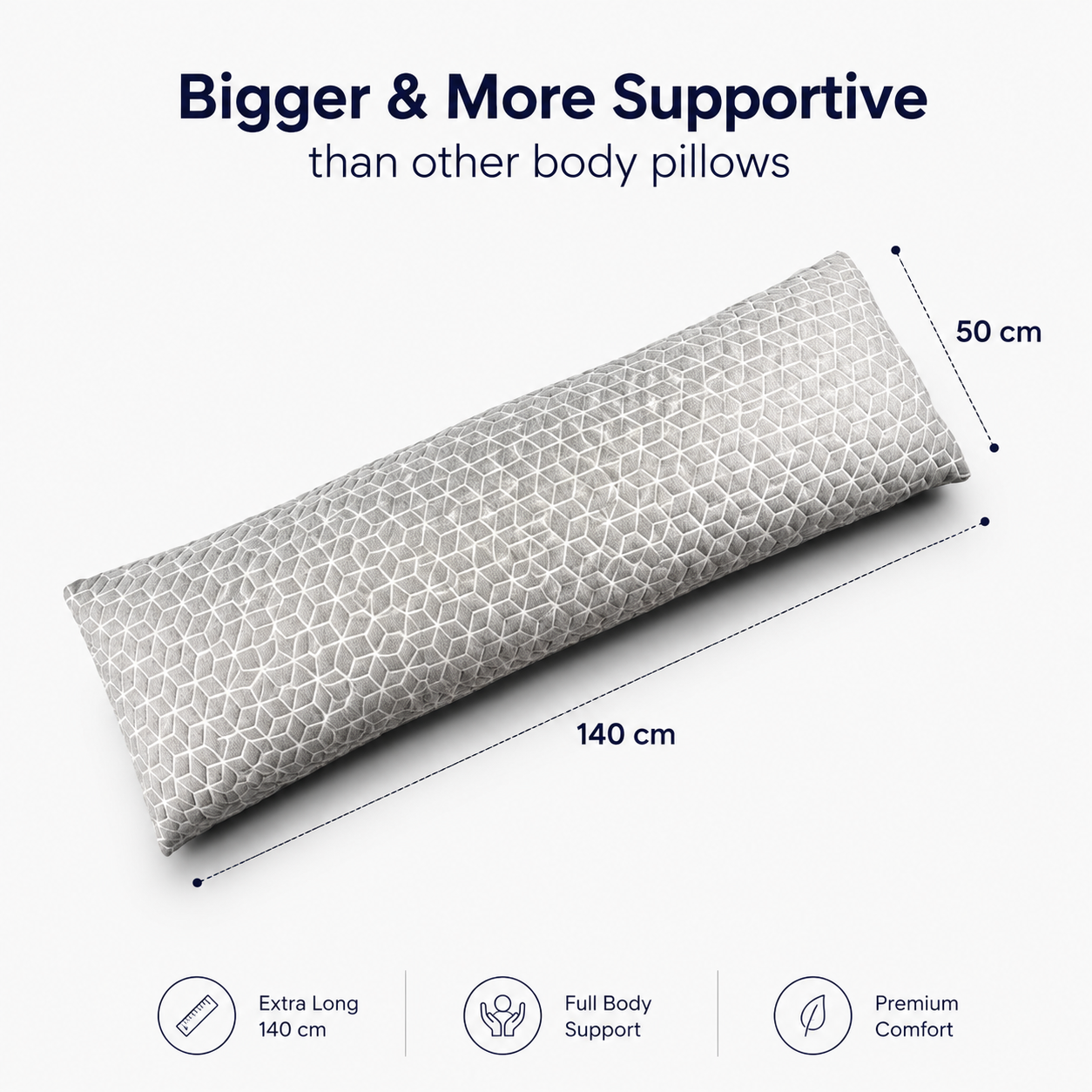 Brightr® Hug Body Pillow