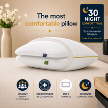 Load image into Gallery viewer, Brightr® Nox Vegan Down Alternative pillow king size pillow 40x80cm