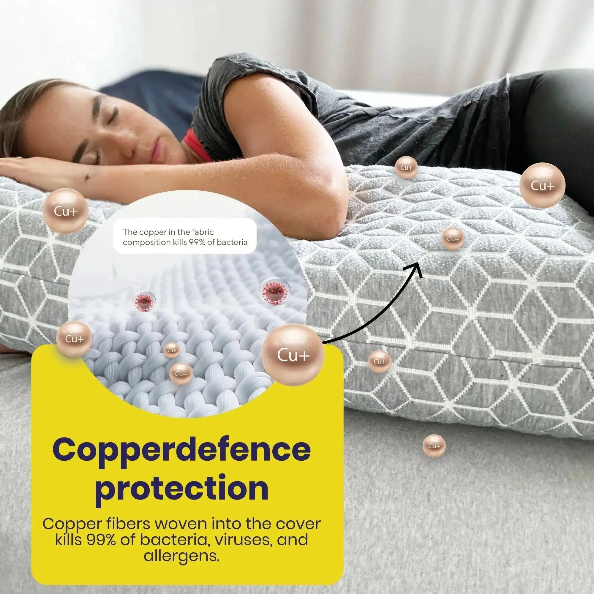 Brightr Hug Best Body Pillow - Full-Length Comfort for Sleep, Pregnancy, and Support