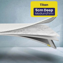 Load image into Gallery viewer, Brightr Titan Deluxe Firm Extra Firm Mattress topper