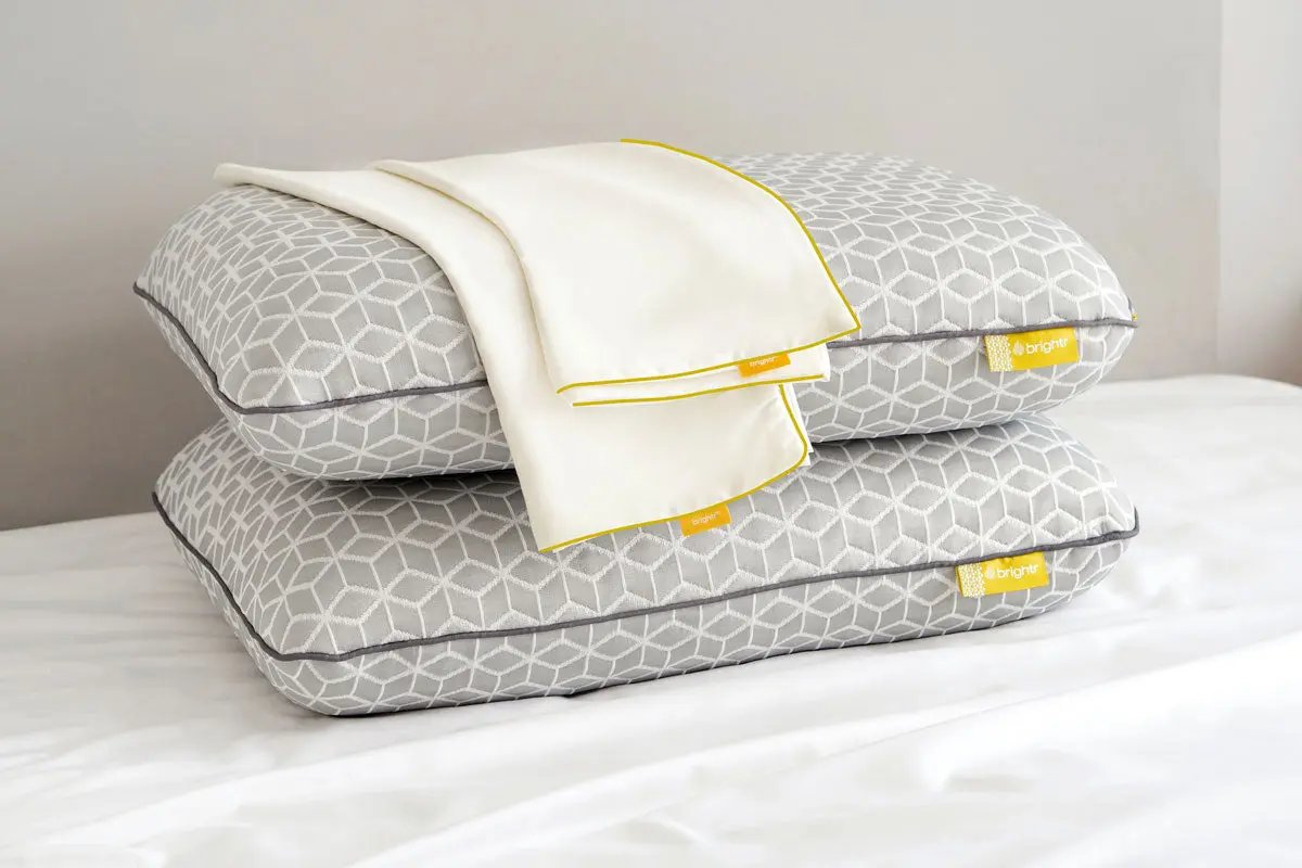 Brightr® Eclipse Pillow & Copper Pillow Protector Bundle