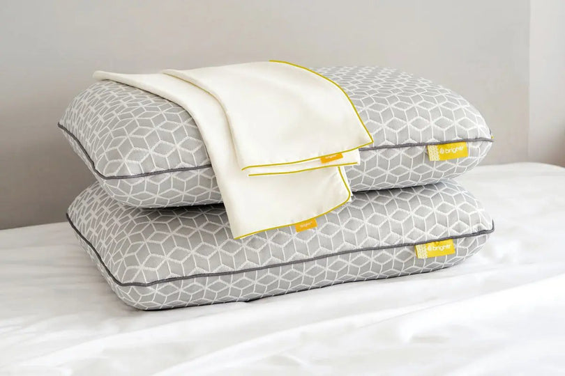 Brightr® Eclipse Pillow & Copper Pillow Protector Bundle