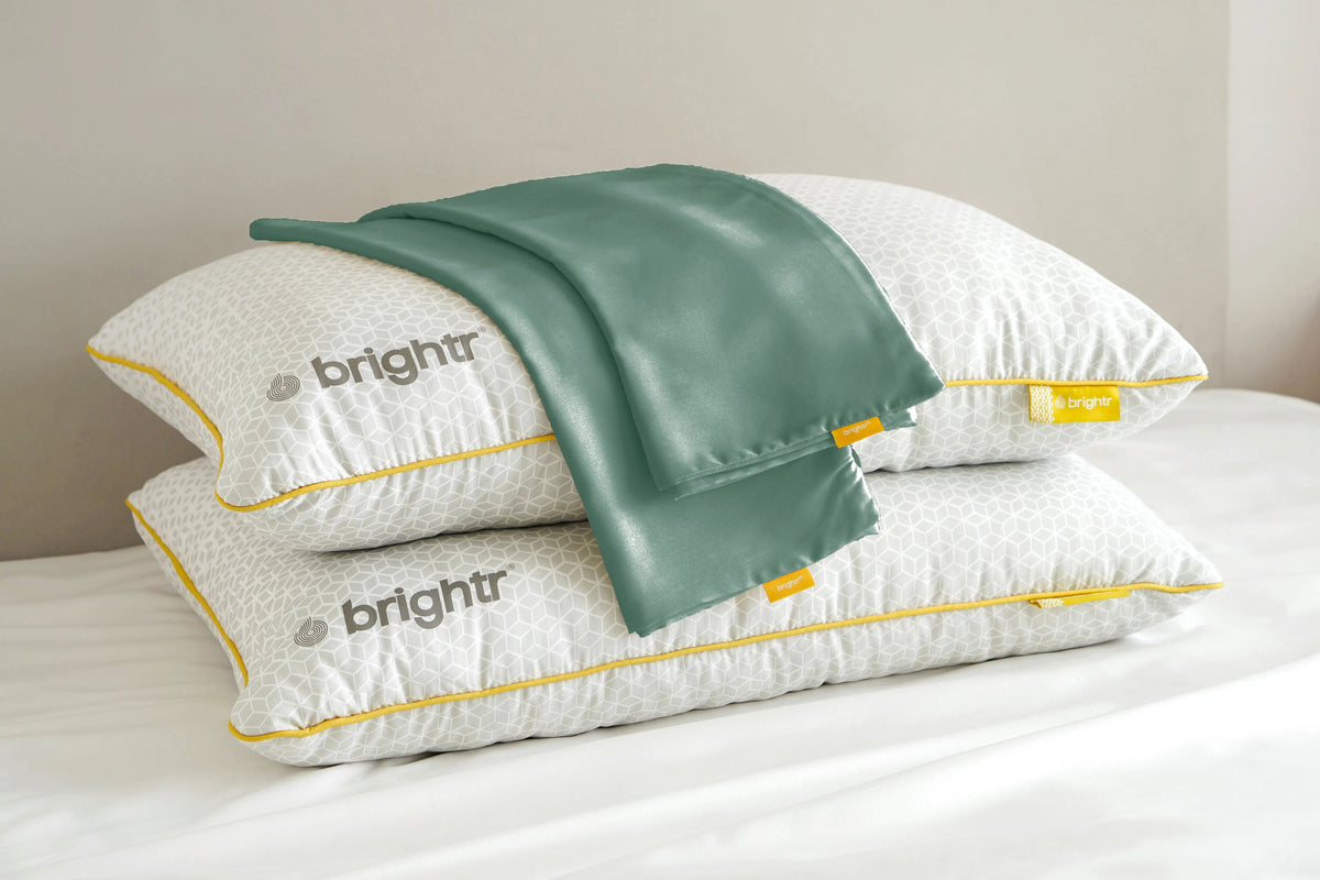 Brightr® Stella pillow & Copper pillowcase bundle Brightr® Sleep