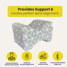 Load image into Gallery viewer, Brightr Knee Pillow for Hip &amp; Back Pains
