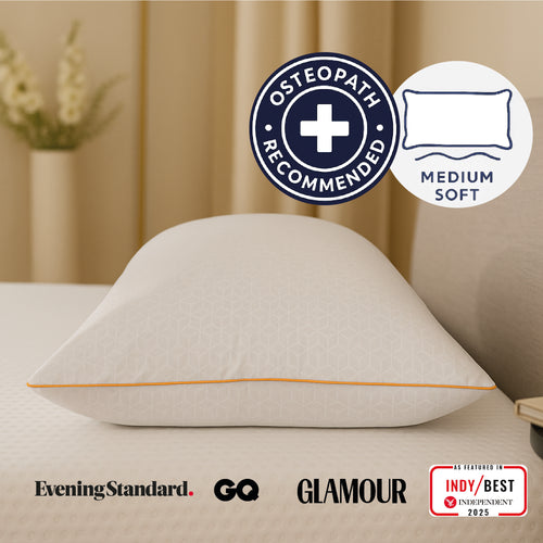 Brightr Stella Best Hybrid Memory Foam Pillow for Neck pains