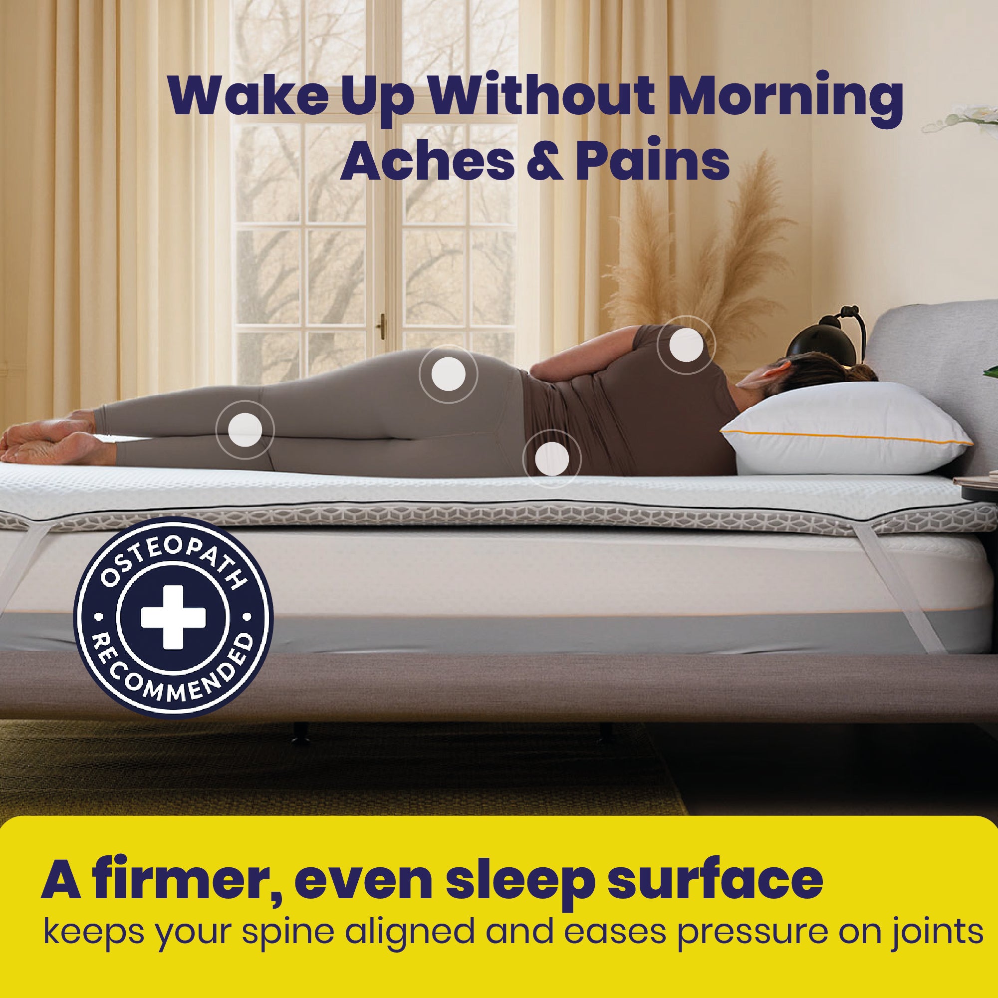 Brightr Titan Firm Extra Firm Mattress Topper 8cm