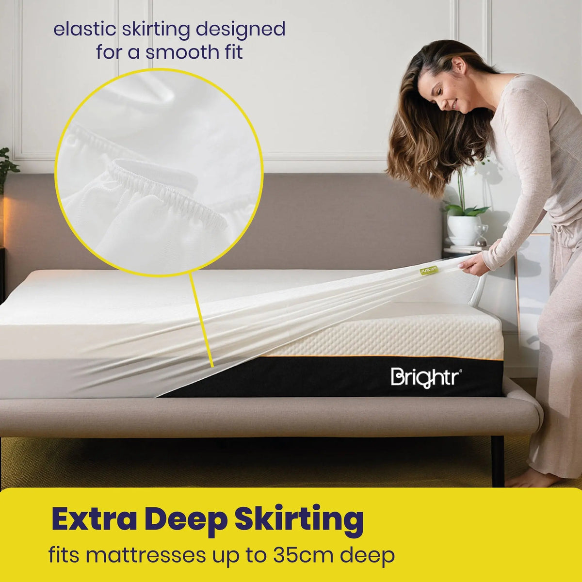Brightr Waterproof mattress protector
