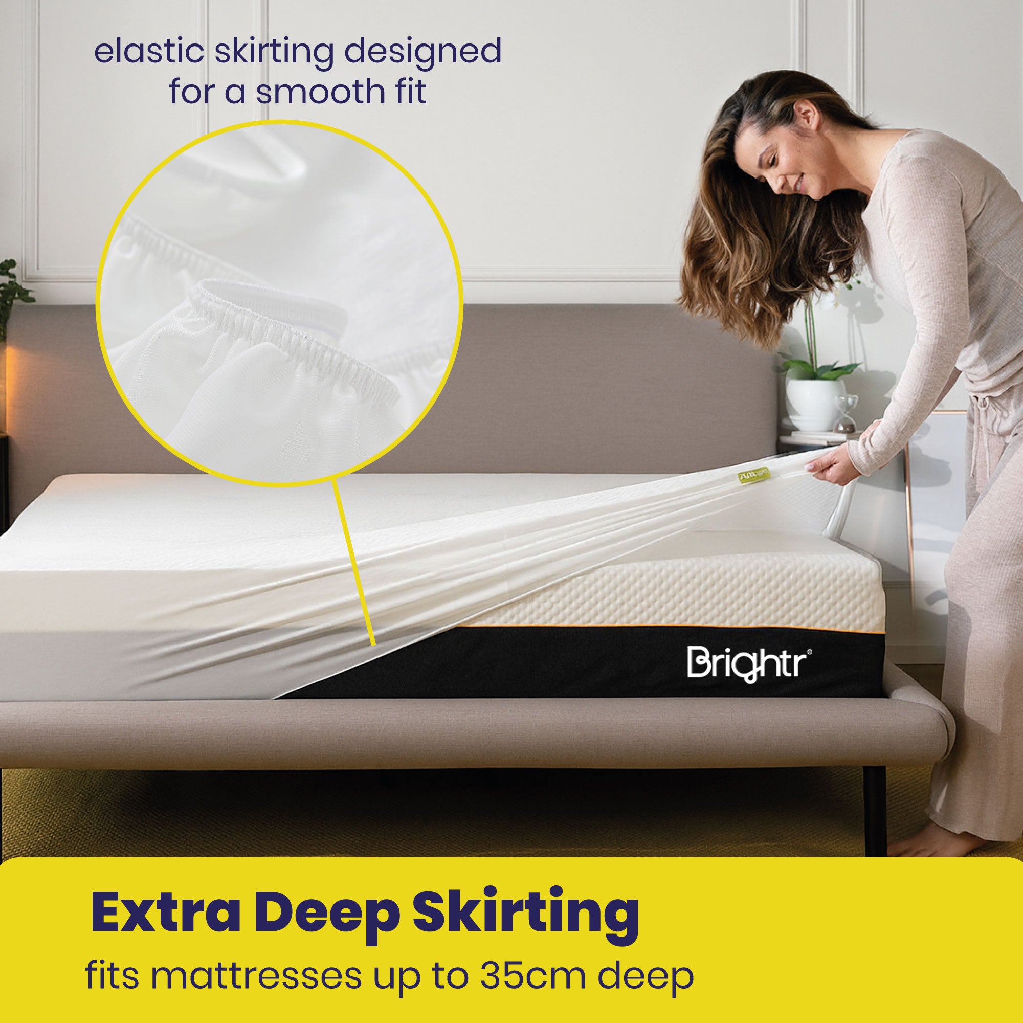 Brightr Waterproof mattress protector