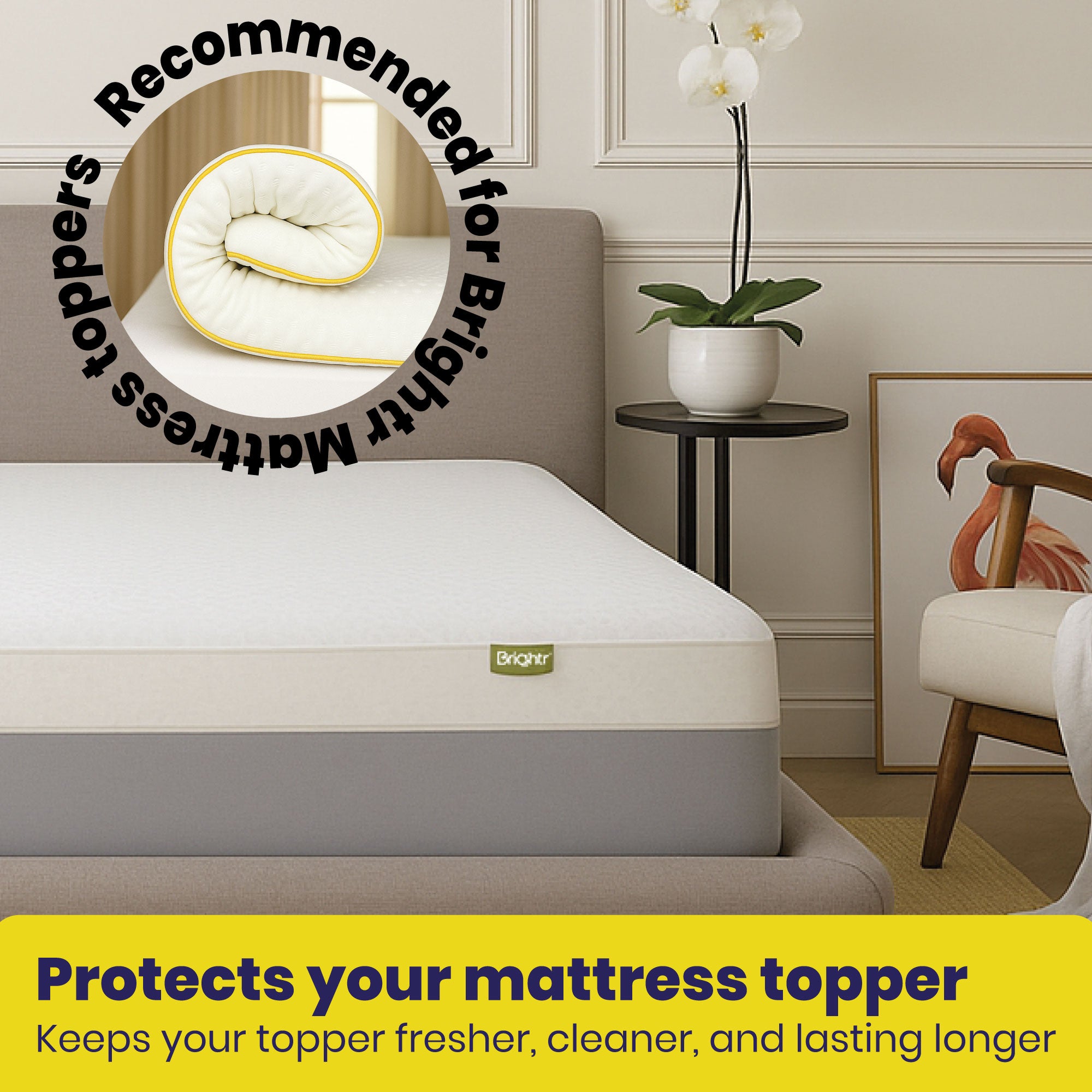 Brightr Waterproof mattress protector