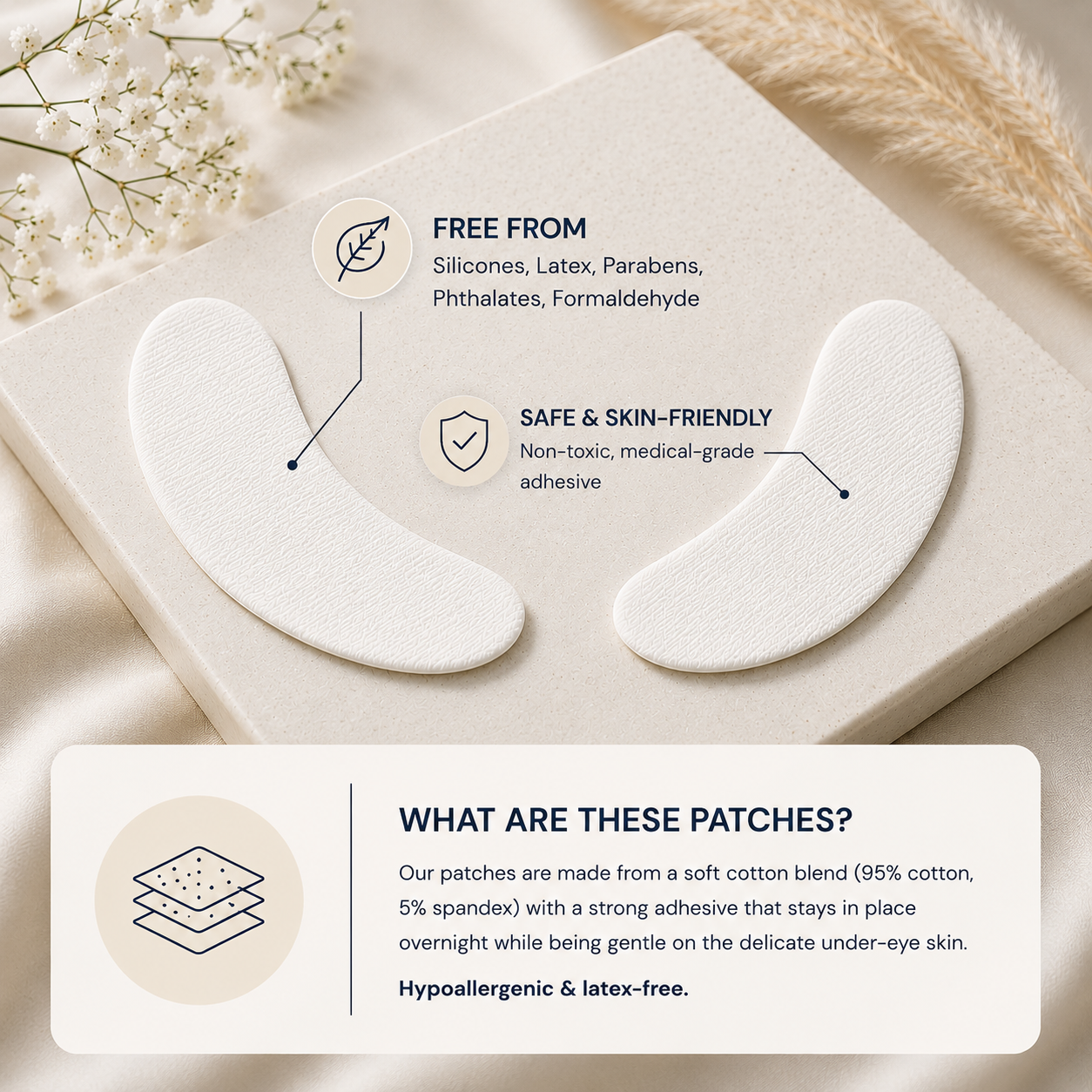 Brightr® Eye wrinkle smoothing patches