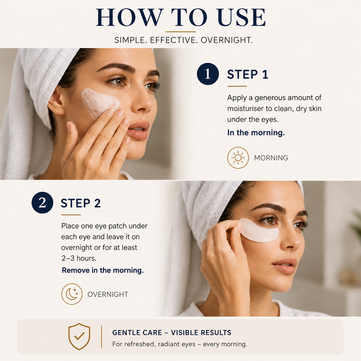 Brightr® Eye wrinkle smoothing patches