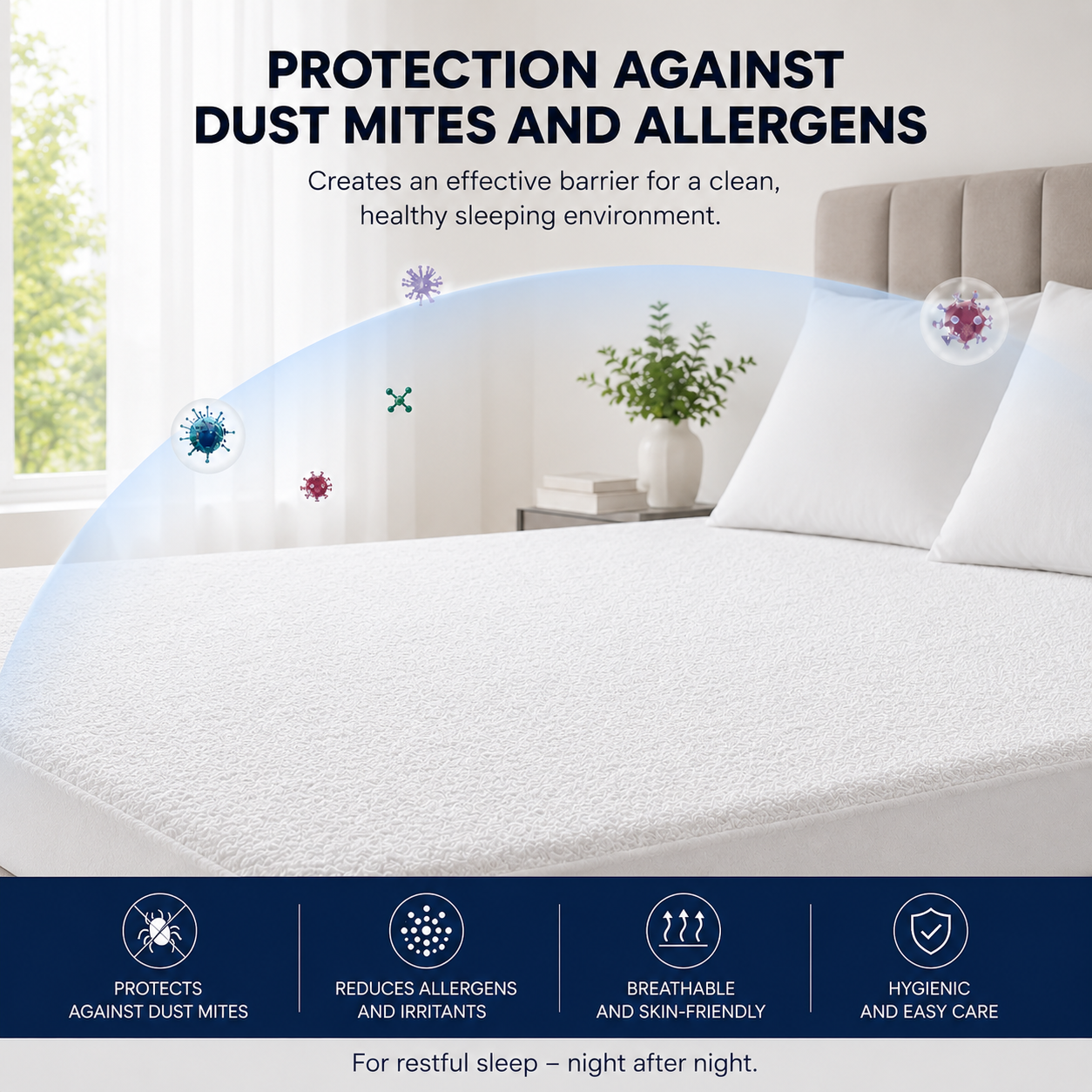 Brightr® SleepGuard Waterproof Mattress Protector