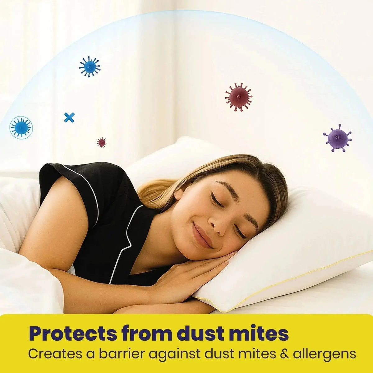 Brightr Copper Infused pillow protector