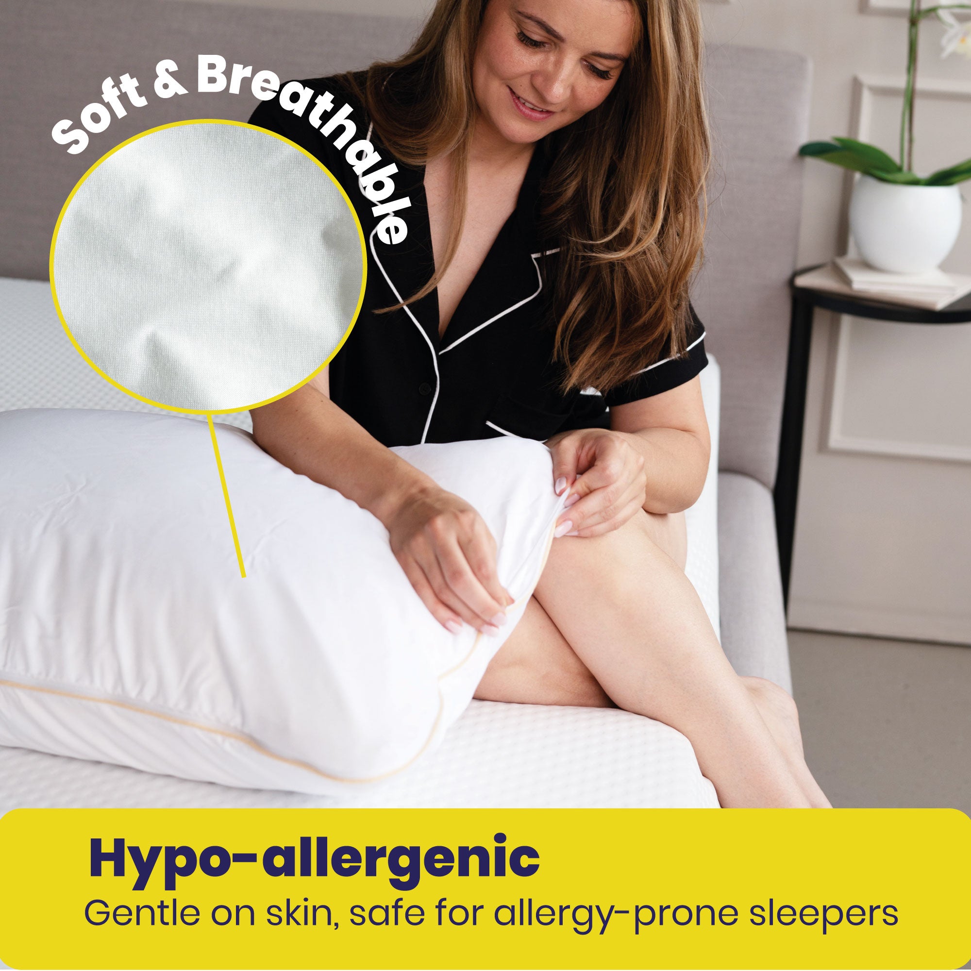 Brightr Copper Infused pillow protector