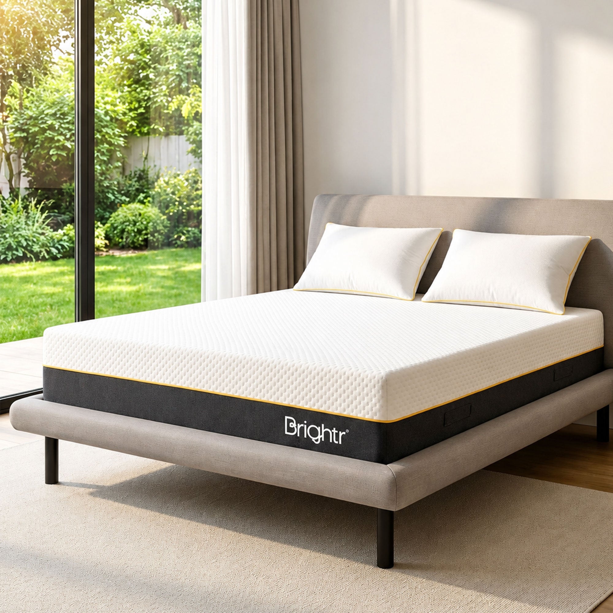 Best Memory Foam Mattress - Brightr® SixSense  6 in 1 mattress