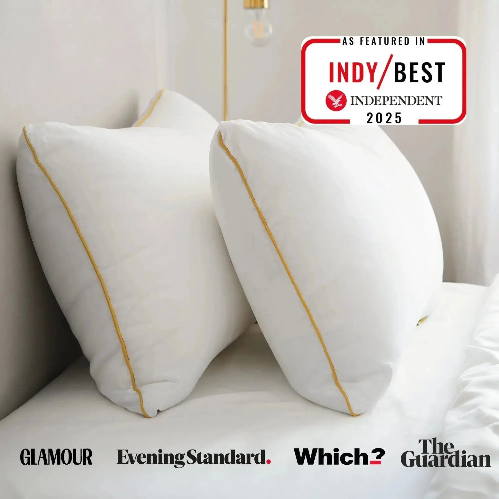 Brightr Nox Adjustable Down Alternative Pillow - Customizable Comfort