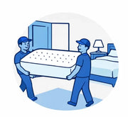Delivery to the room of your choice Brightr® Sleep
