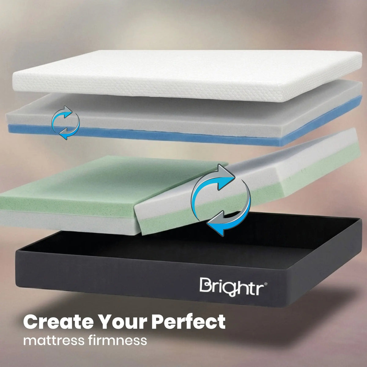 Brightr® SixSense  6 in 1 Best Memory Foam Mattress Brightr® Sleep