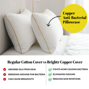 Brightr® Sleep Nox Adjustable pillow double pack