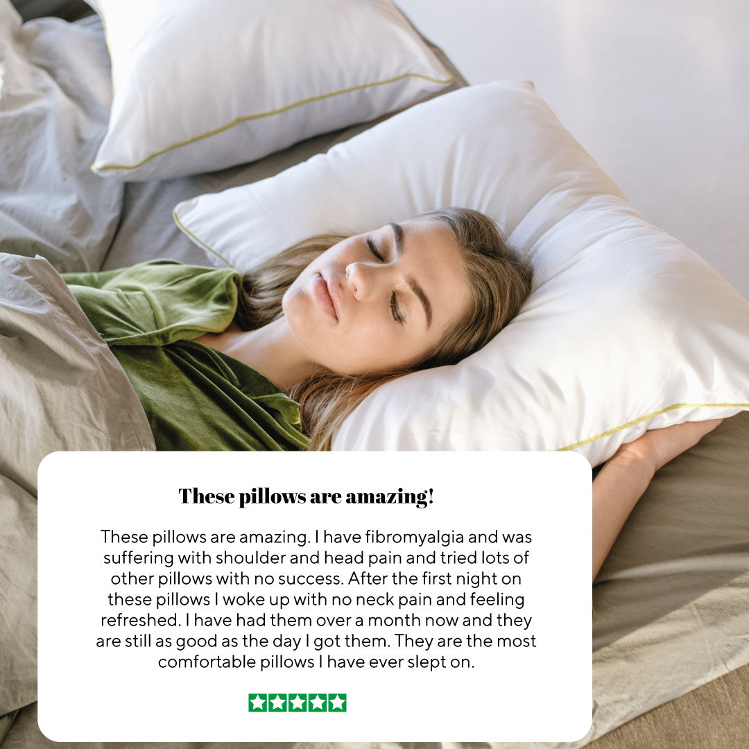Brightr® Sleep Nox Adjustable pillow double pack