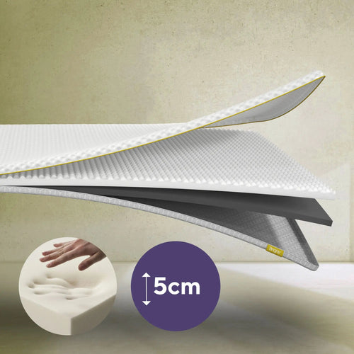 Brightr® Aurora  2 in 1 Memory Foam mattress topper Brightr® Sleep