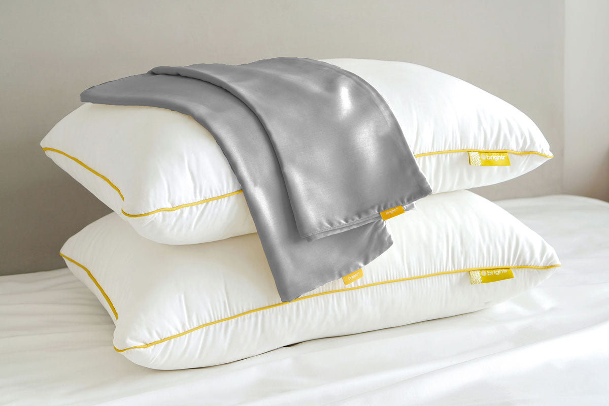 Brightr® Nox pillow & Copper pillowcase bundles