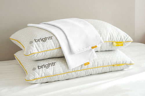 Brightr® Stella pillow & Copper pillowcase bundles