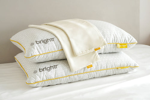 Brightr® Stella pillow & Copper pillowcase bundles